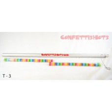 Oh!FX T6 buis 112 CM X 5,5 CM CONFETTI TUBE